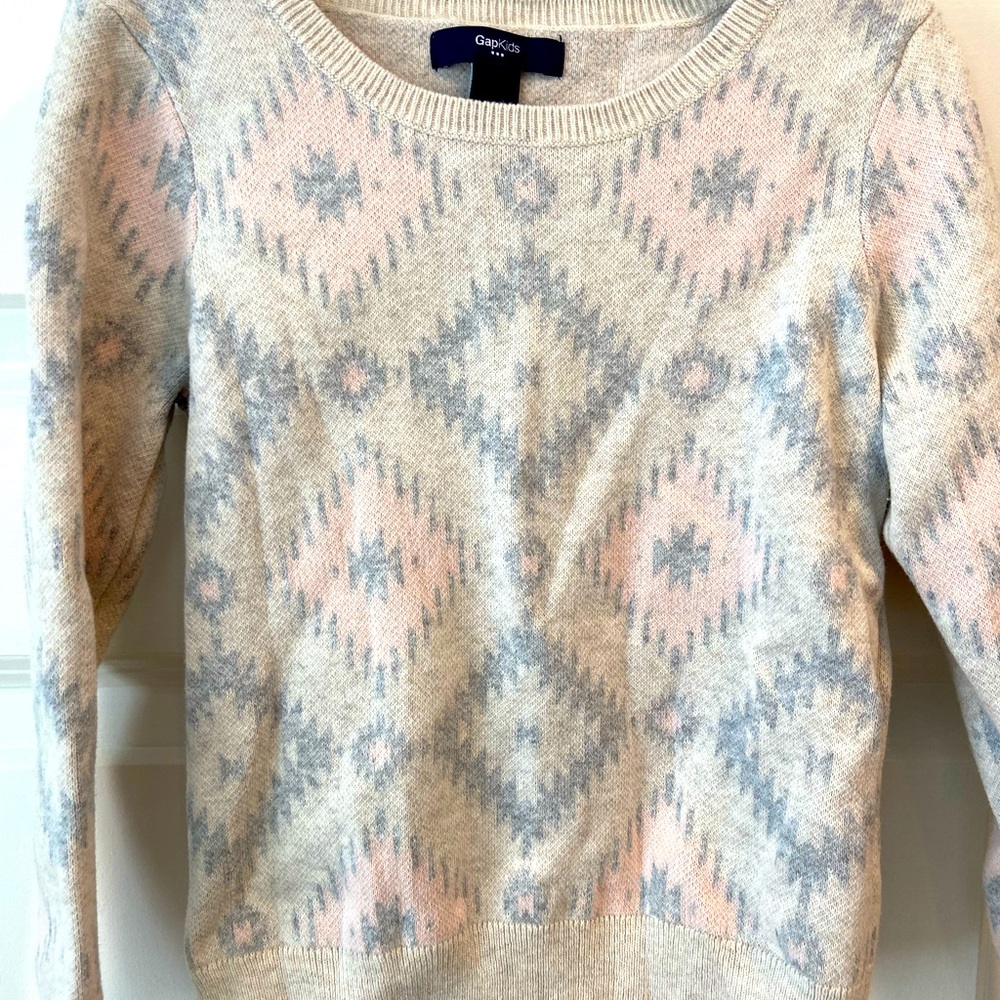 GAP Kids Aztec Sweater size XS